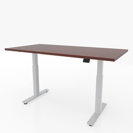 60in x 30in Dual Motor 2 Stage Adjustable Height Sit to Stand Desk