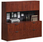 66in High Laminate Wood Door Storage Cabinet